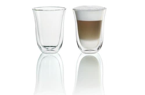 De’Longhi 5513214611, Gjennomsiktig, Glass, 2 stykker, Klar, 220 ml, 117 mm
