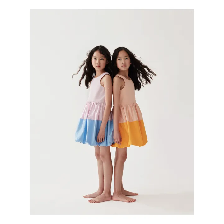 The Middle Daughter Robe Colorblock Ballon | Rose pêche