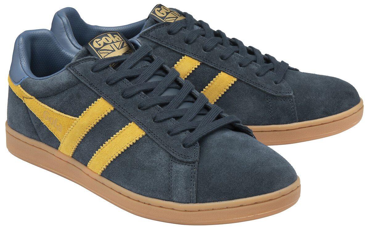 GOLA<br>Tênis de couro Equipe II Camurça
