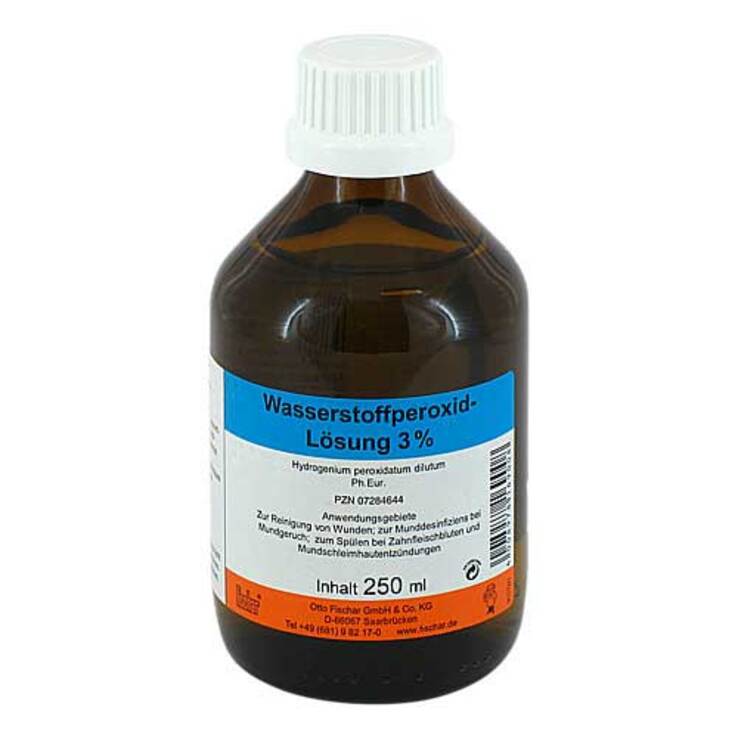 Wasserstoffperoxyd Lösung 3% Ph.Eur., 250 ml