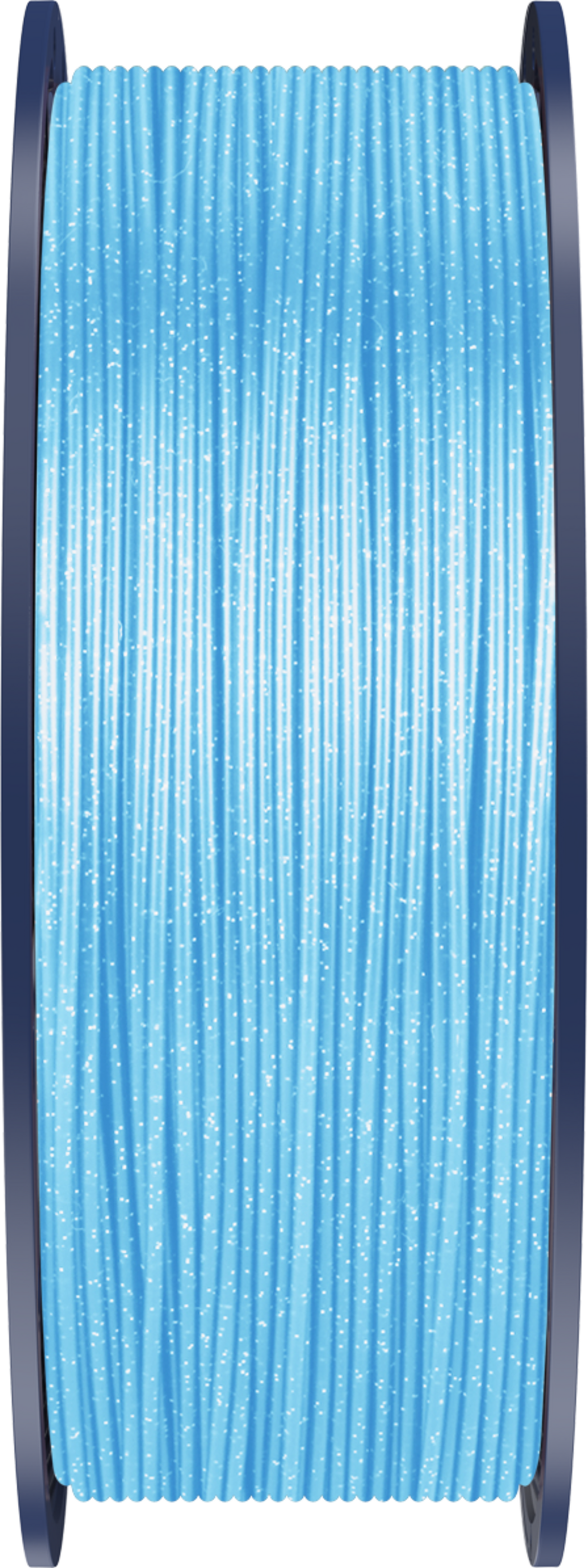 SUNLU  PLA Twinkling Blue, 1,75 mm / 1000 g    Biologisch abbaubares PLA Material mit Glitzer