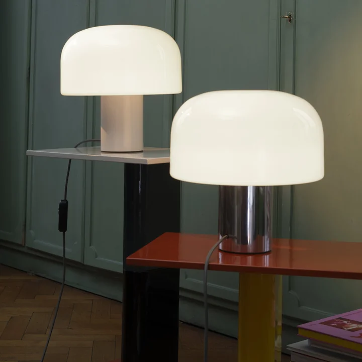 Flos - Bellhop Glass Tischleuchte, choko