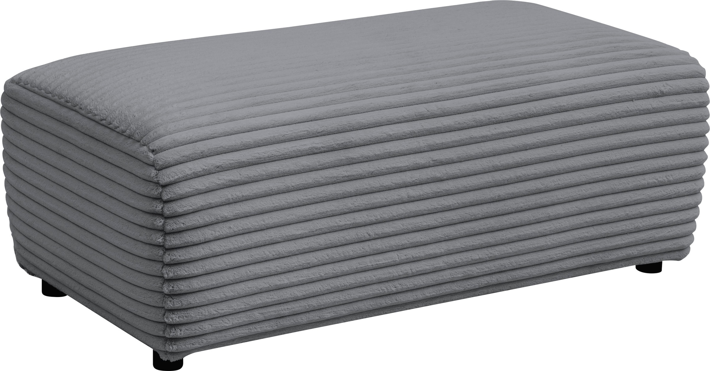 Home affaire Hocker »BAKELS, Polsterhocker in Cord oder Boucle-Stoff« zur Serie BAKELS, Hocker stellbar zum Schlafsofa (Krokodilverbinder)