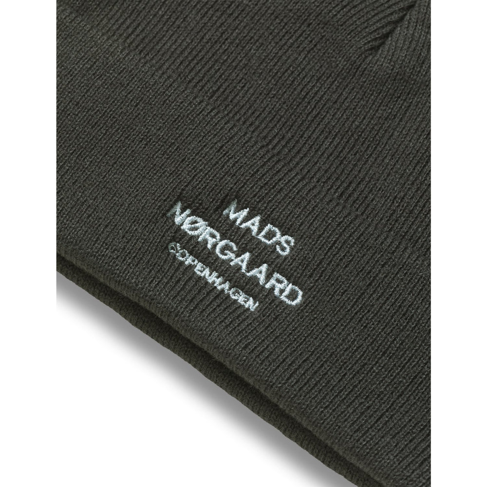 Køb Mads Nørgaard Asphalt Isak Ambas Logo Beanie