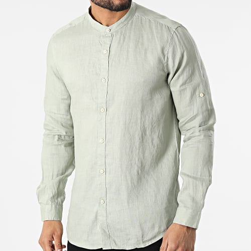 Chemise A Manches Longues 7632 Vert Clair