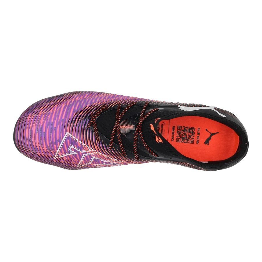 PUMA Future 8 Ultimate Low FG Unlimited - Noir/Blanc/Glowing Red