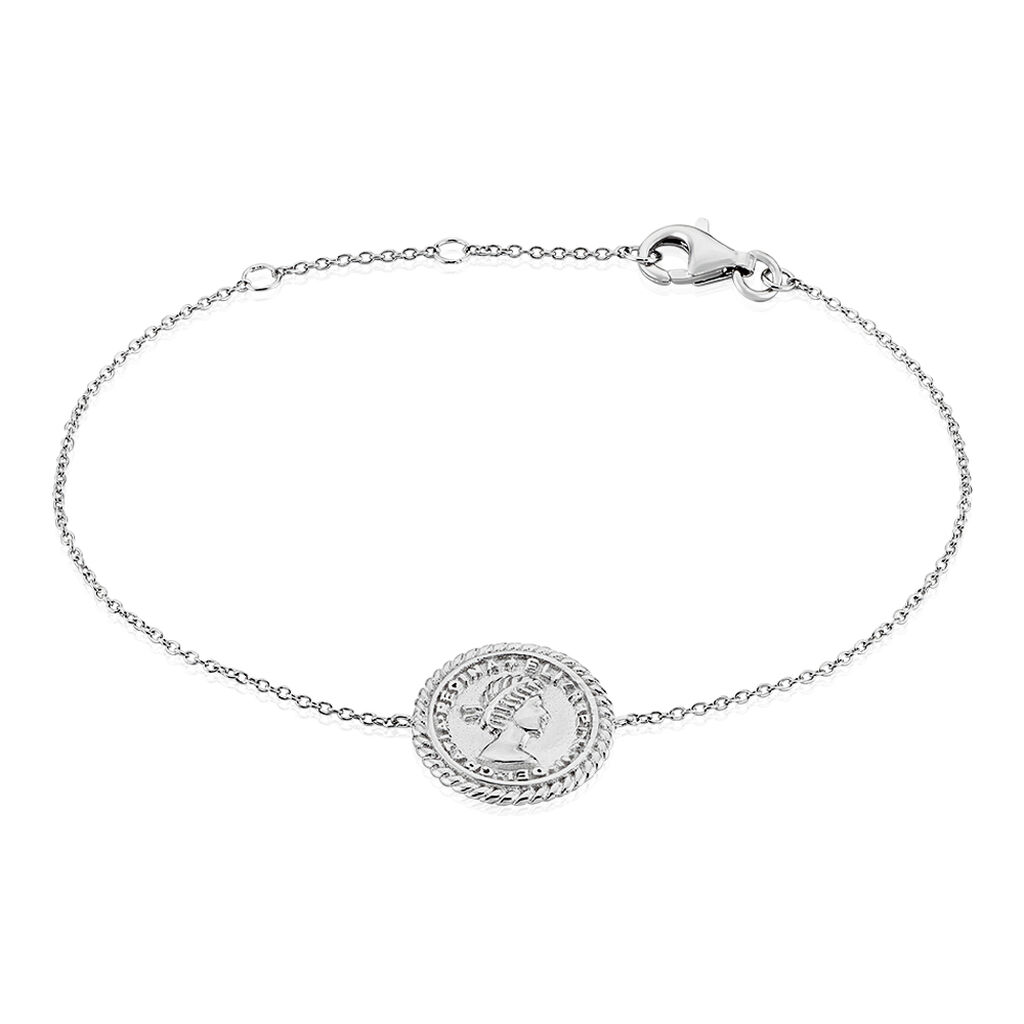 Bracelet Shaia Argent Blanc