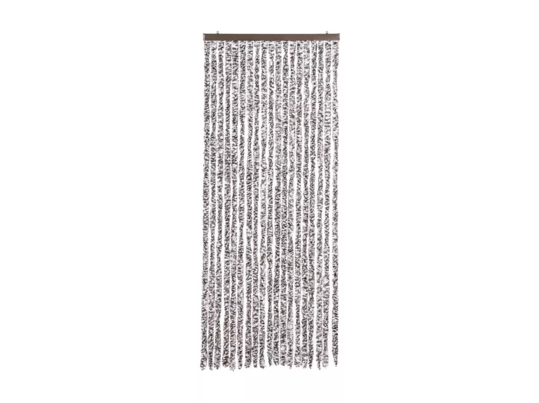 Moustiquaire Marron et beige 56x200 cm Chenille