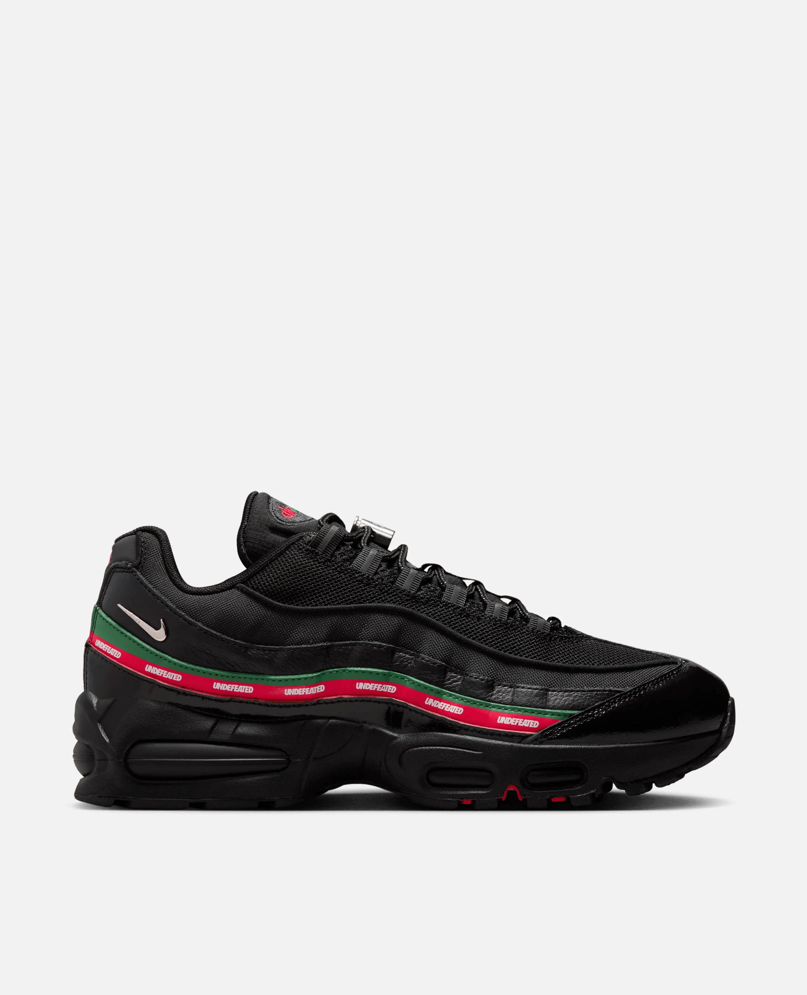 Nike Air Max 95 x Undefeated (Black/Metallic Silver-Gorge Green)
