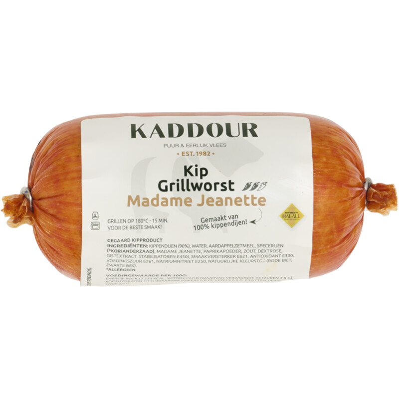 Kaddour Kip grillworst madame jeanette