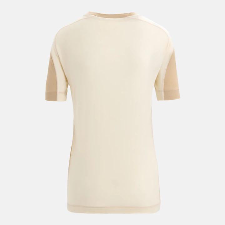 T-shirt Timberland x Icebreaker ZoneKnit en tricot de laine mérinos pour femme en beige