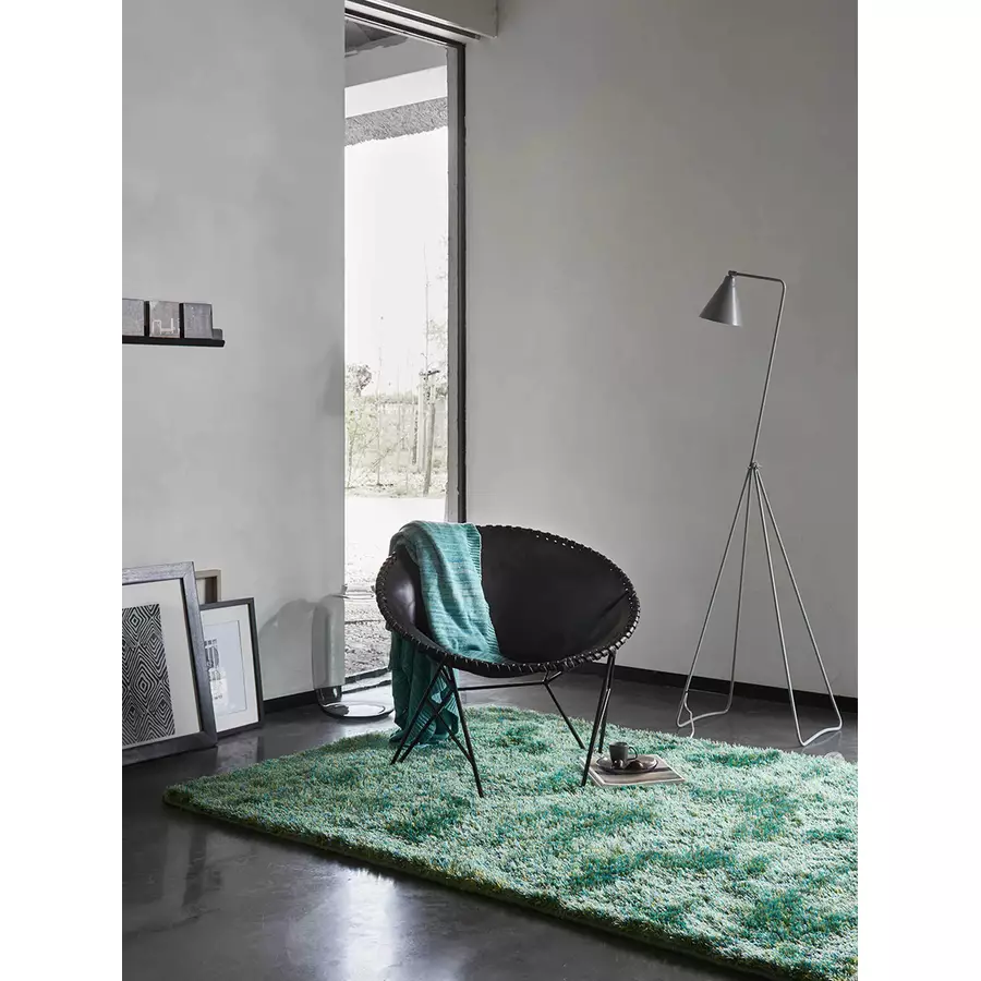 Esprit Hochflorteppich New Glamour grün