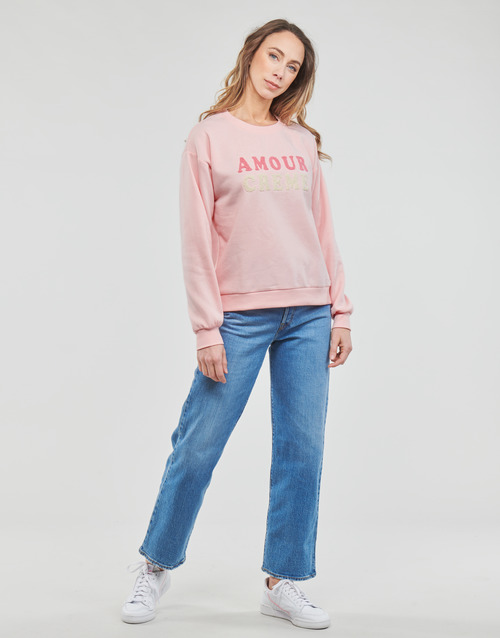 Vero Moda - VMROMA LS O-NECK SWEAT LCS - Rose Pale