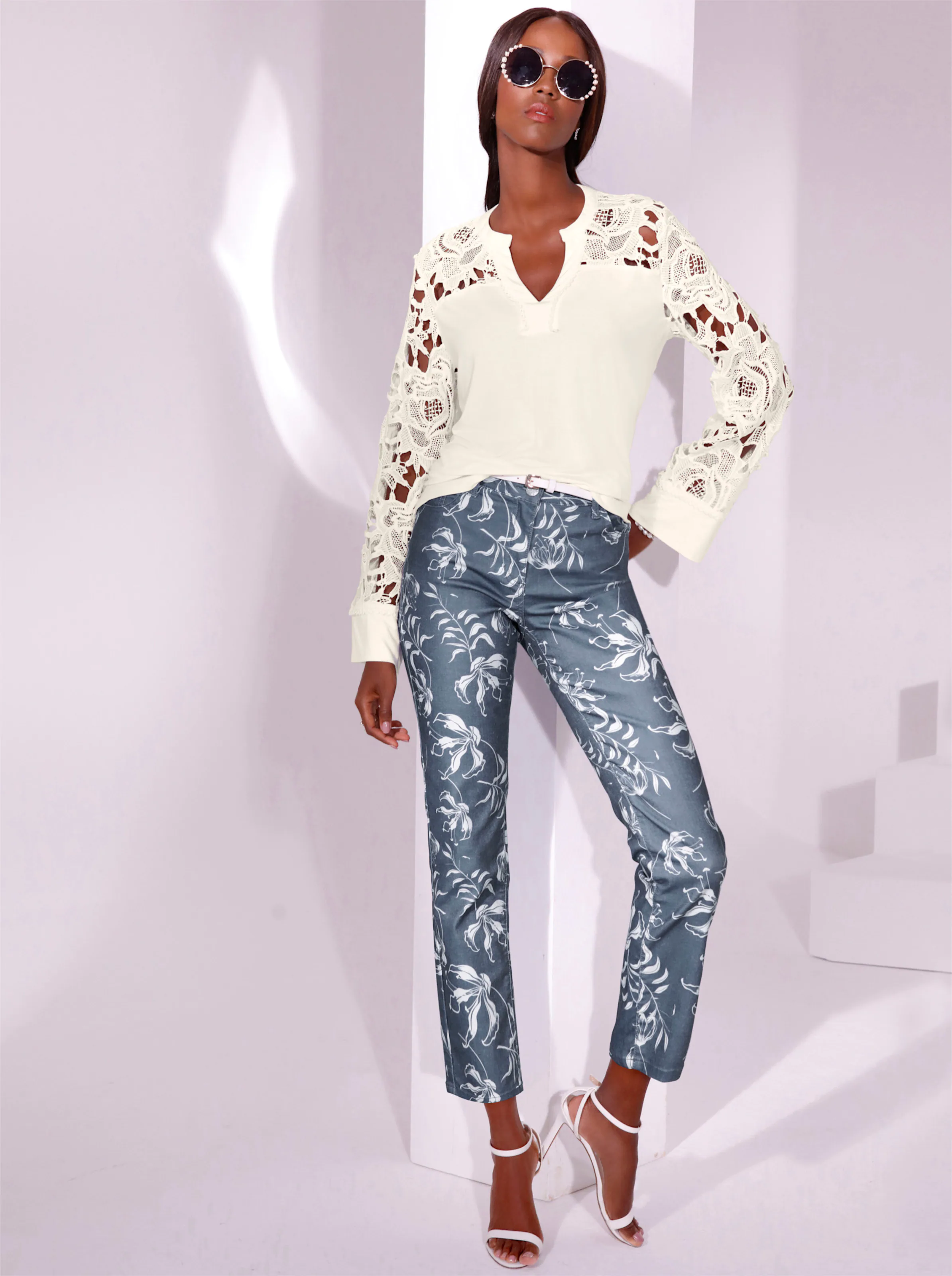 Shirt in weiß
