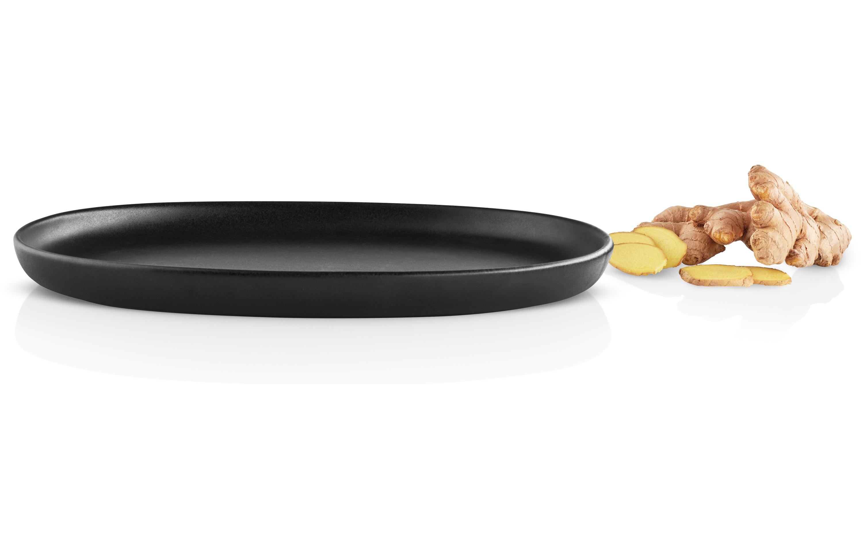 Speiseteller Nordic Kitchen 26 x 18.5 cm, 4 Stück,Schwarz<br>Essteller Set