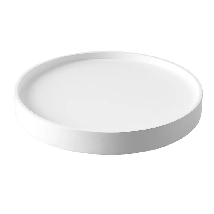 Softline - Tablett für Drum, Ø 62 x H 7,4 cm, weiss