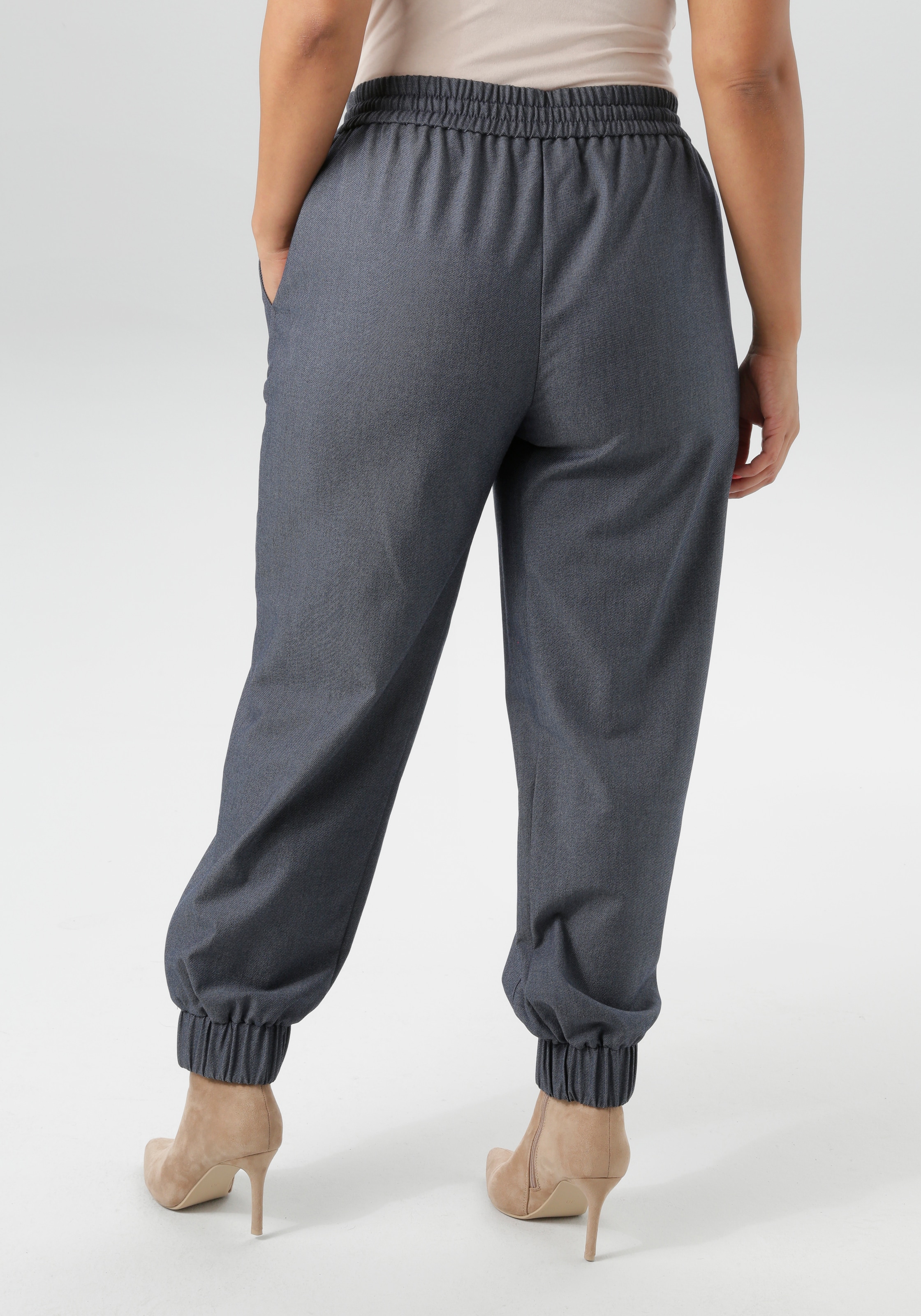 Aniston PLUS Schlupfhose  mit praktischen Eingrifftaschen -NEUE KOLLEKTION