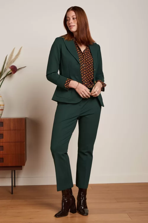 King Louie Bibi Uni Rodeo blazer in sycamore groen