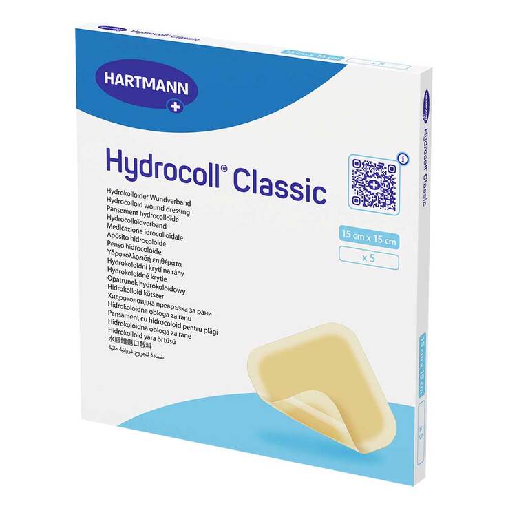Hydrocoll Wundverband 15x15 cm, 5 St