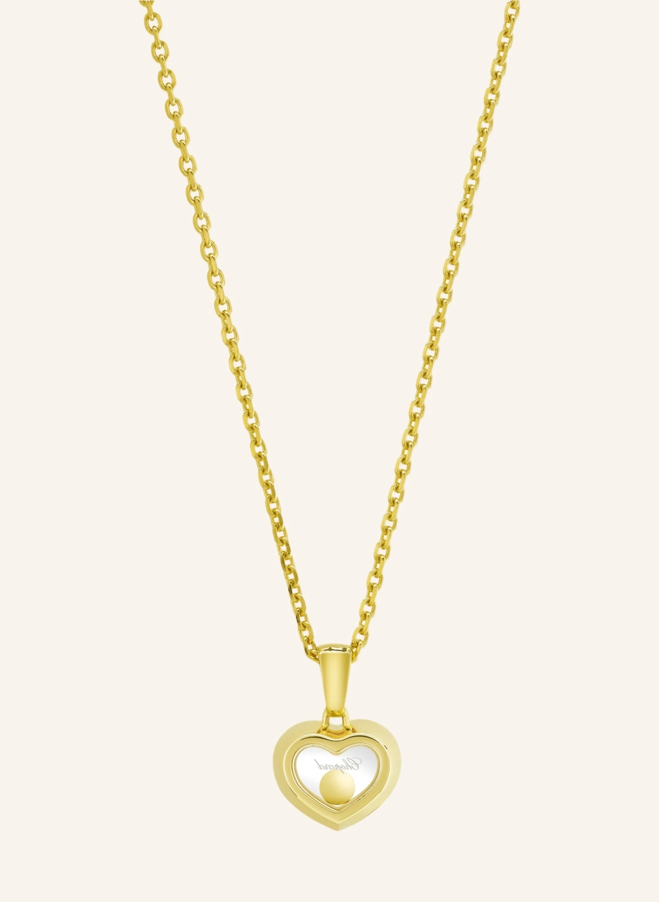 Chopard Anhänger HAPPY DIAMONDS ICONS Anhänger aus 18 Karat Gelbgold und Diamanten