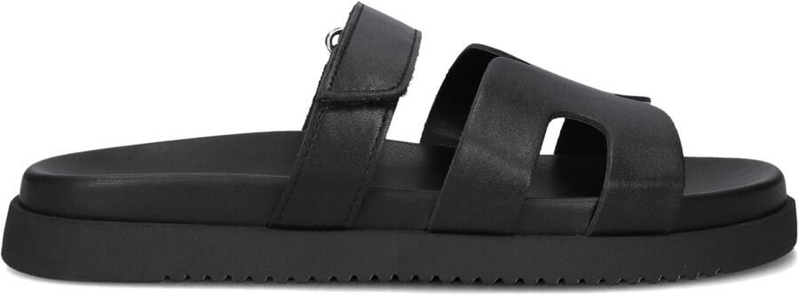 Steve Madden sandaaltjes van leer met klittenbandsluiting model 'Missile'
