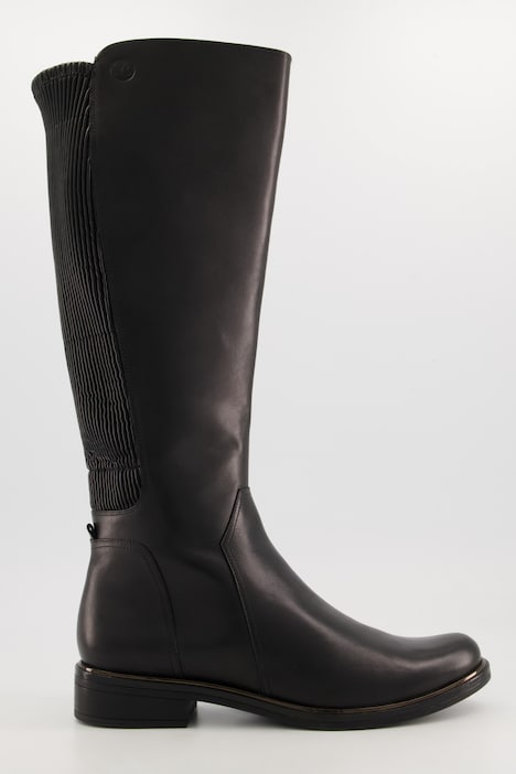 Caprice Lederstiefel, Stretcheinsatz, Nappaleder, Weite G