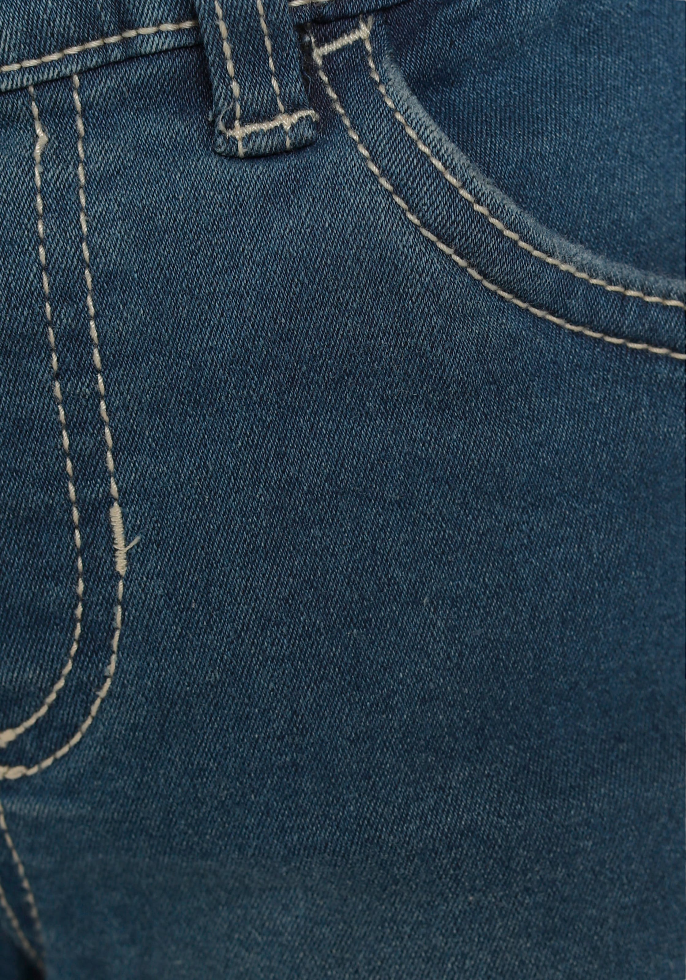 KIDSWORLD Schlupfjeans », Stretch-Jeans für kleine Jungen«, bequeme Passform,  gerade Beinform,  mit Gummizug im Bund
