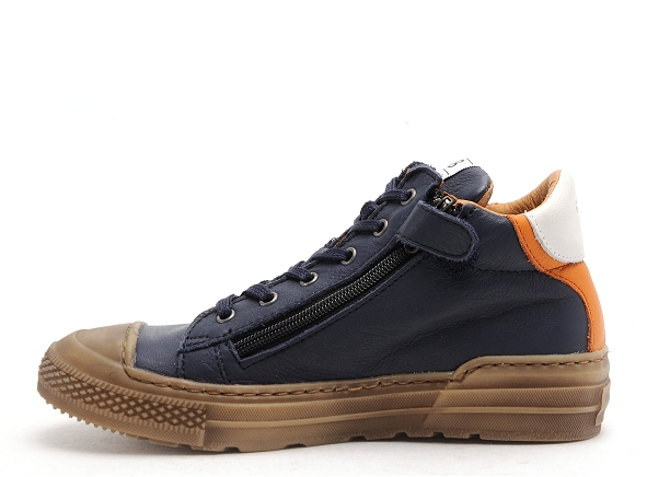 Gbb boots bottine enfant rapido bleu