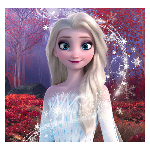 Clementoni Legpuzzel Super Color Vierkant Frozen, 3x48st.