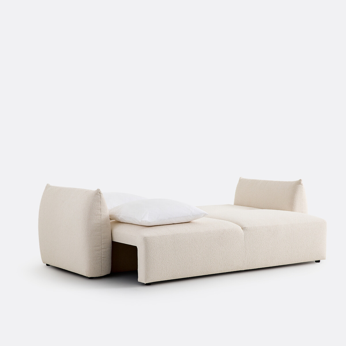 LA REDOUTE INTERIEURS<br>Sofá-cama de 3 lugares em tecido atoalhado fino, Edith