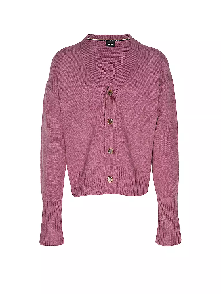 BOSS Strickjacke BELLACO beere