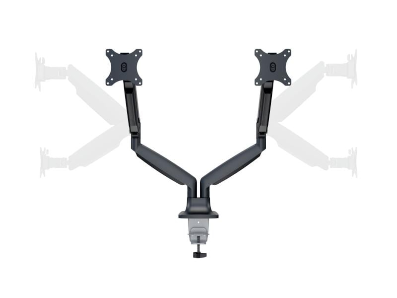 Multibrackets Tischhalterung Gas Spring Dual bis 9 kg – Sch Deskmount