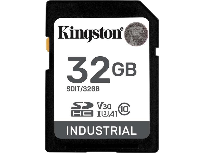 Kingston SDHC-Karte Industrial 32 GB Karte für industrielle Anwendungen