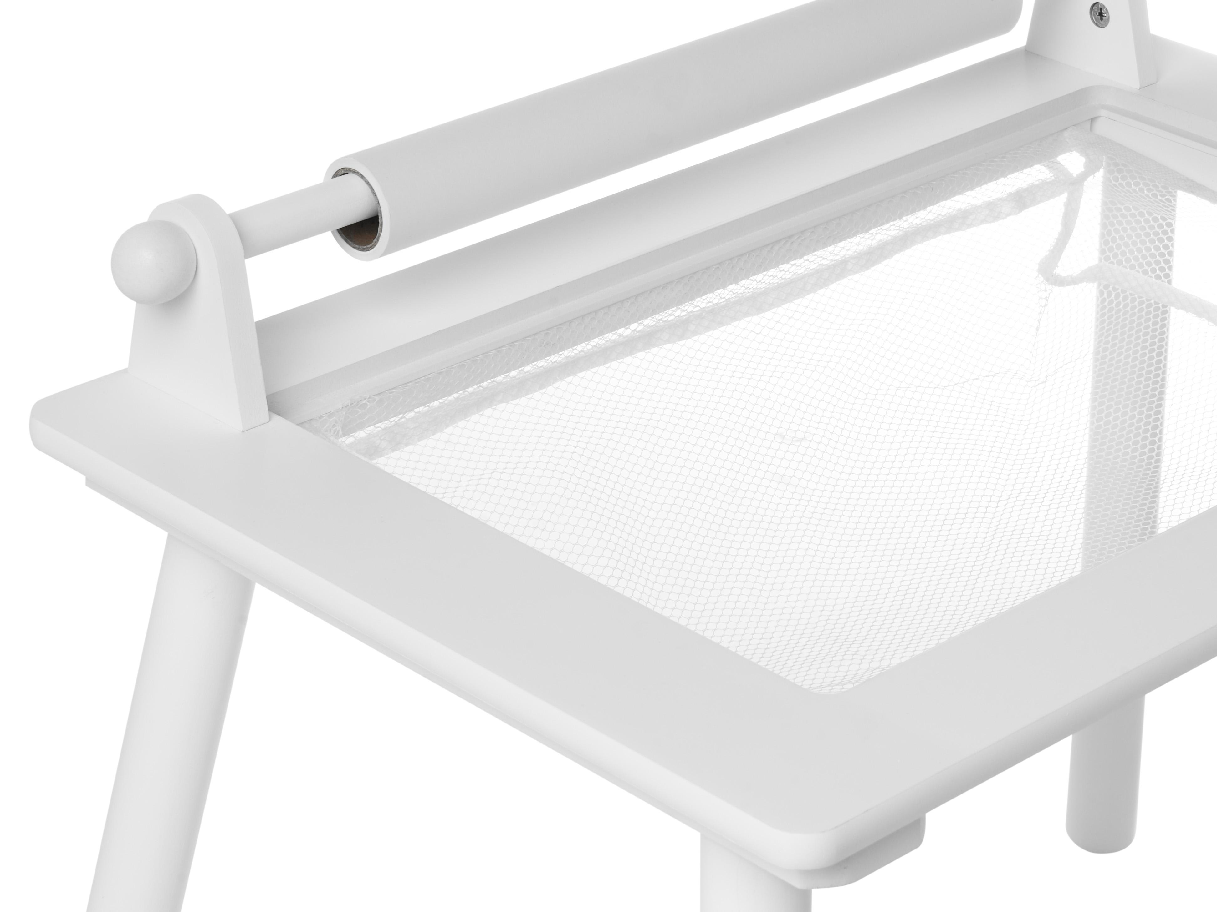 Kindertafel en stoel set MOONTA Wit