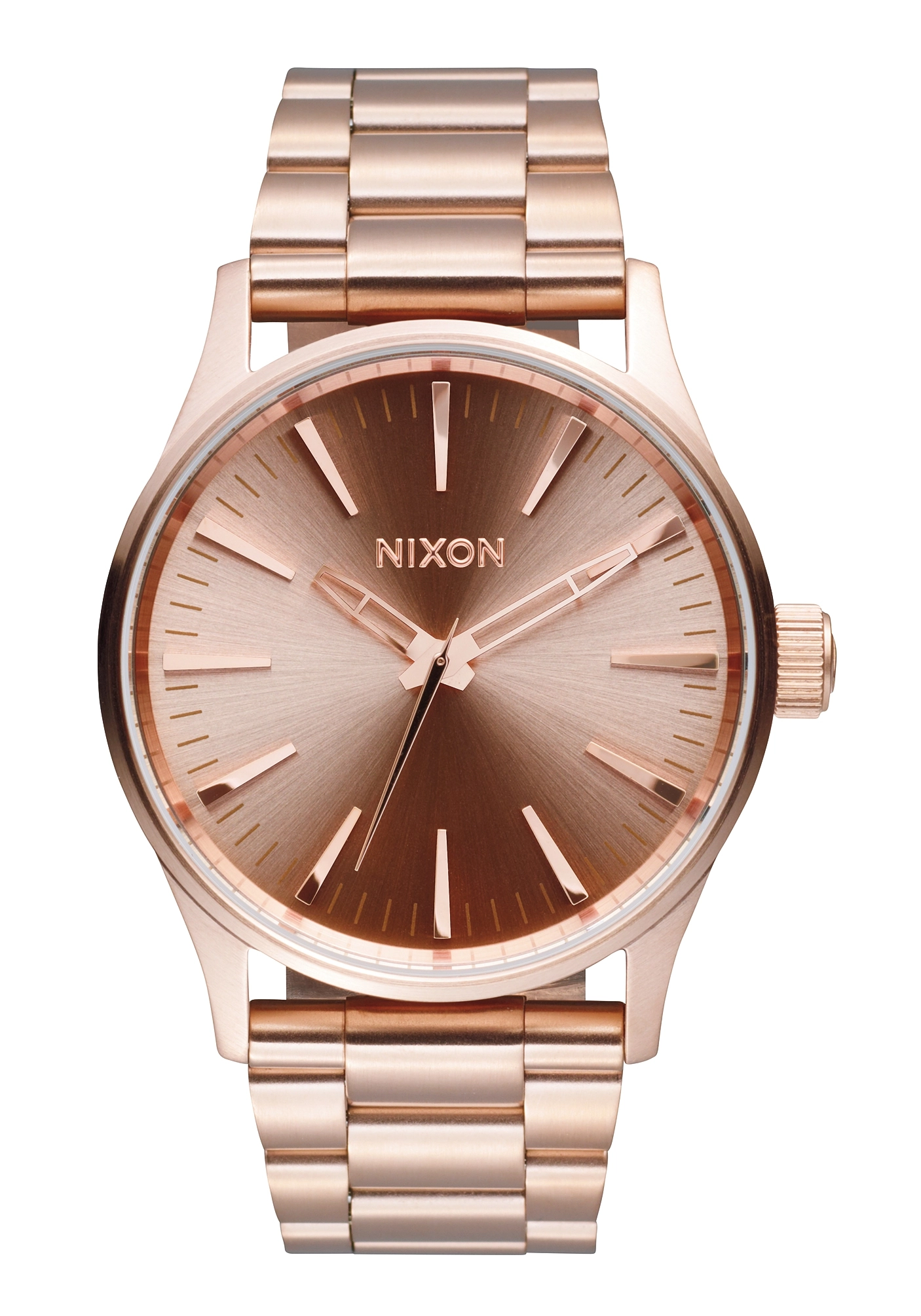 Nixon The Sentry 38 SS All Rose Gold Herrenuhr A450897