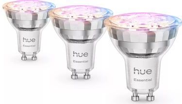 Philips - Hue Essential - Slimme GU10 Spot - 3-Pack - White Colour Ambiance