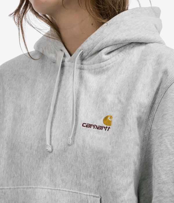 Carhartt WIP W' HD American Script Hoodie women (ash heather)
