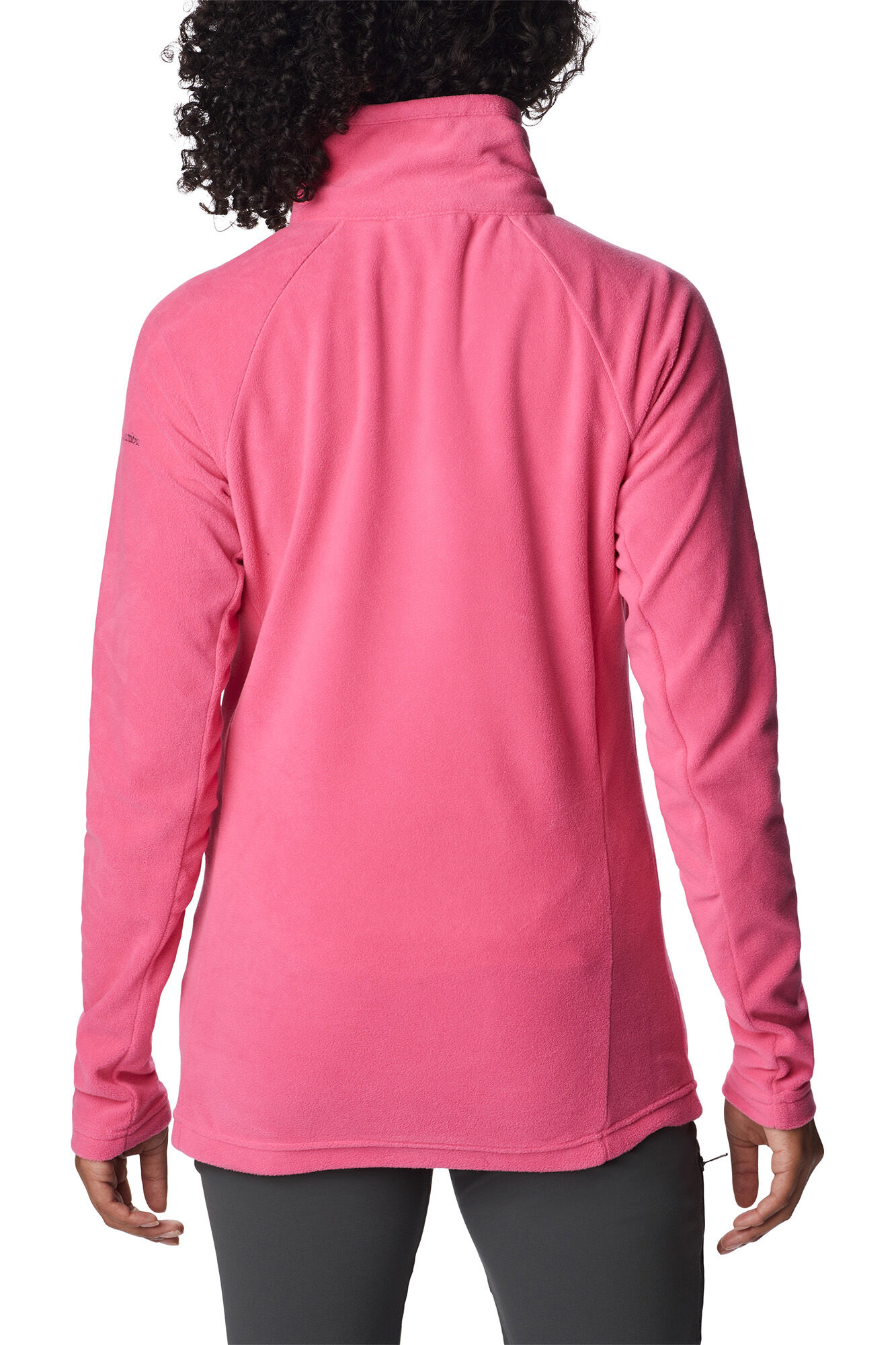 Casaco feminino de lã polar Glacial™ IV com zíper Columbia até a metade - Rosa
