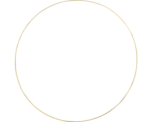 Metalen ring, goud, 40x0,3 cm