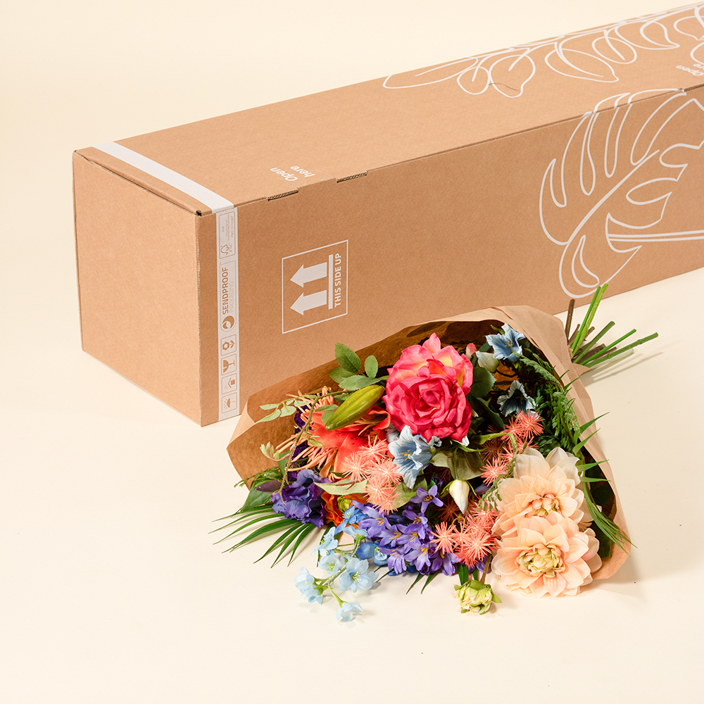 Zijden boeket Dixie Dawn