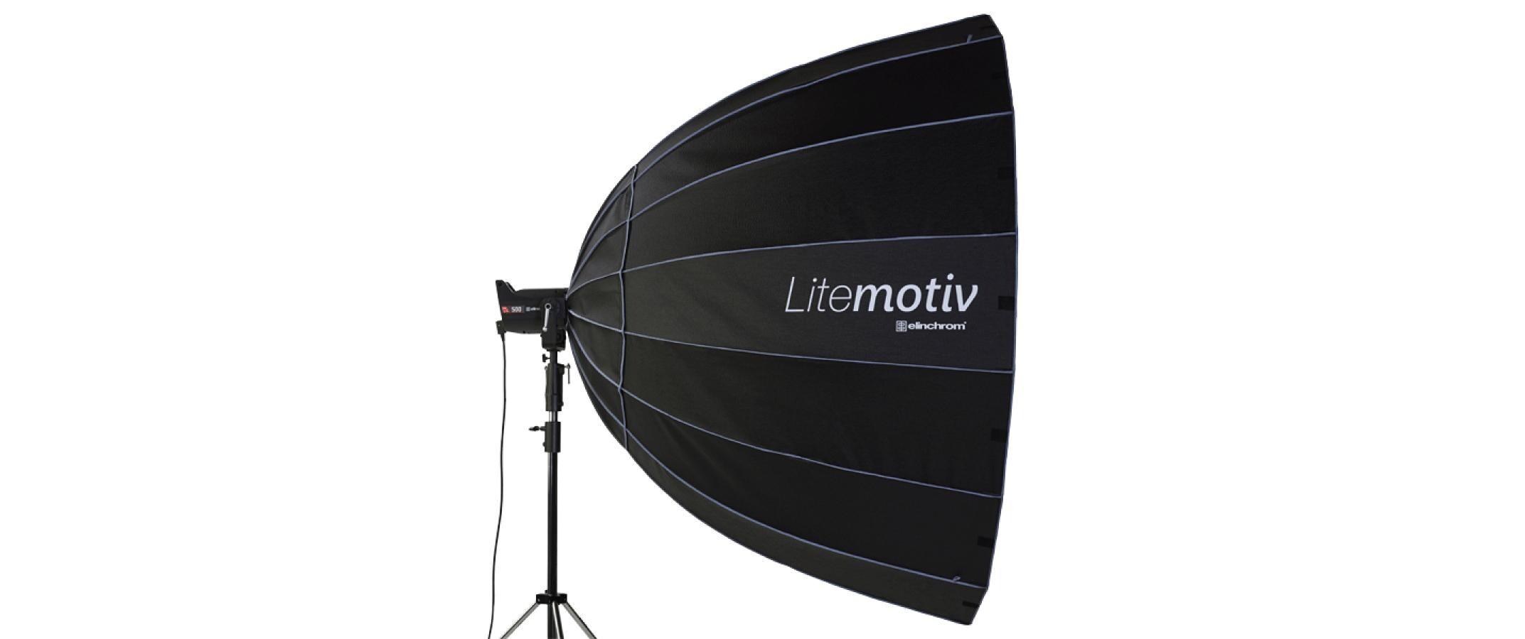 Softbox Litemotiv OCTA Ø 190 cm<br>Geben Sie Ihrem Licht eine klare Richtung