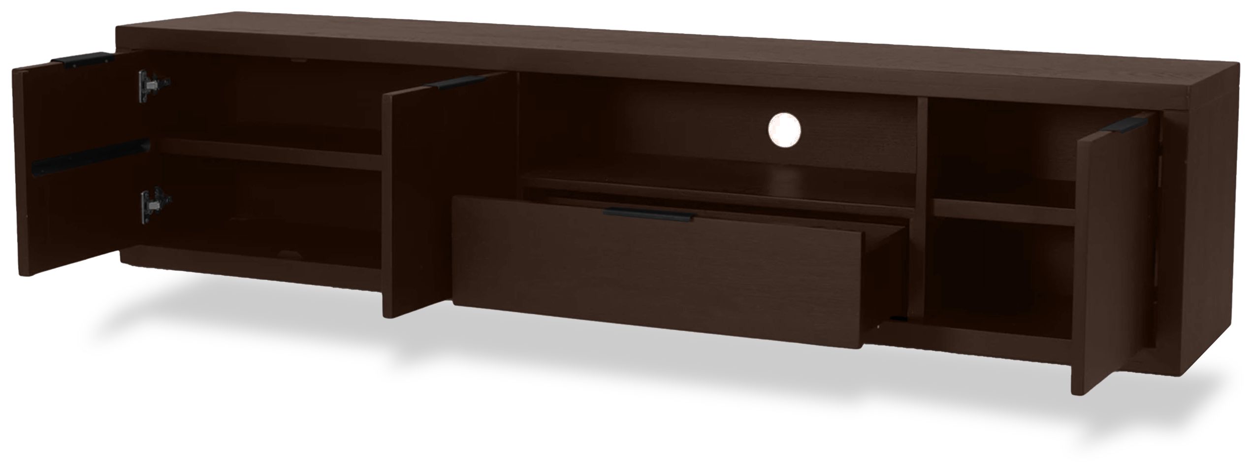 Hangend tv-meubel  Established B200 x D40 x H45 cm