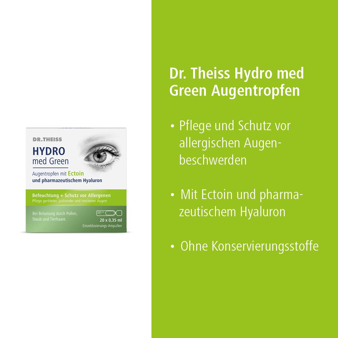 DR. THEISS Hydro med Green Augentropfen