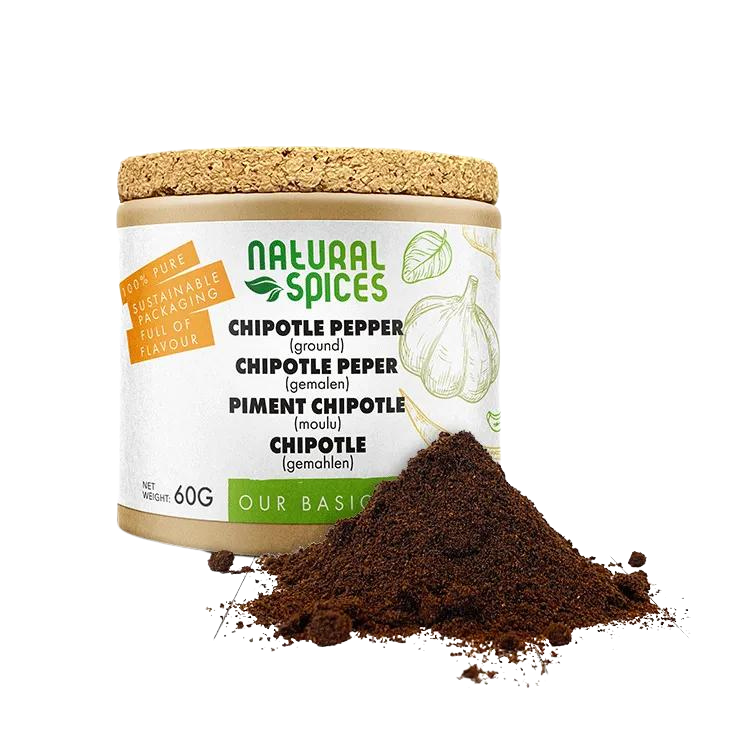 Natural Spices Chipotle peper gemalen 60 gram
