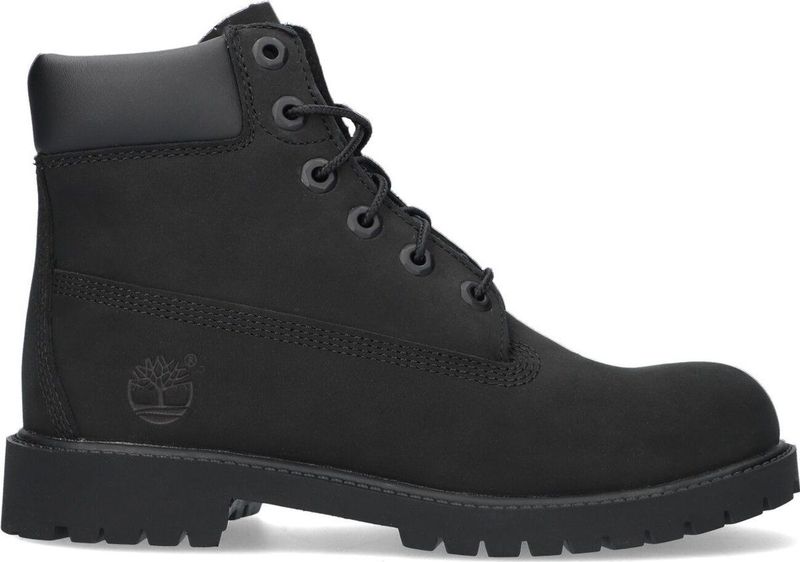 Timberland 6 inch Premium Jongens Veterboots - Zwart