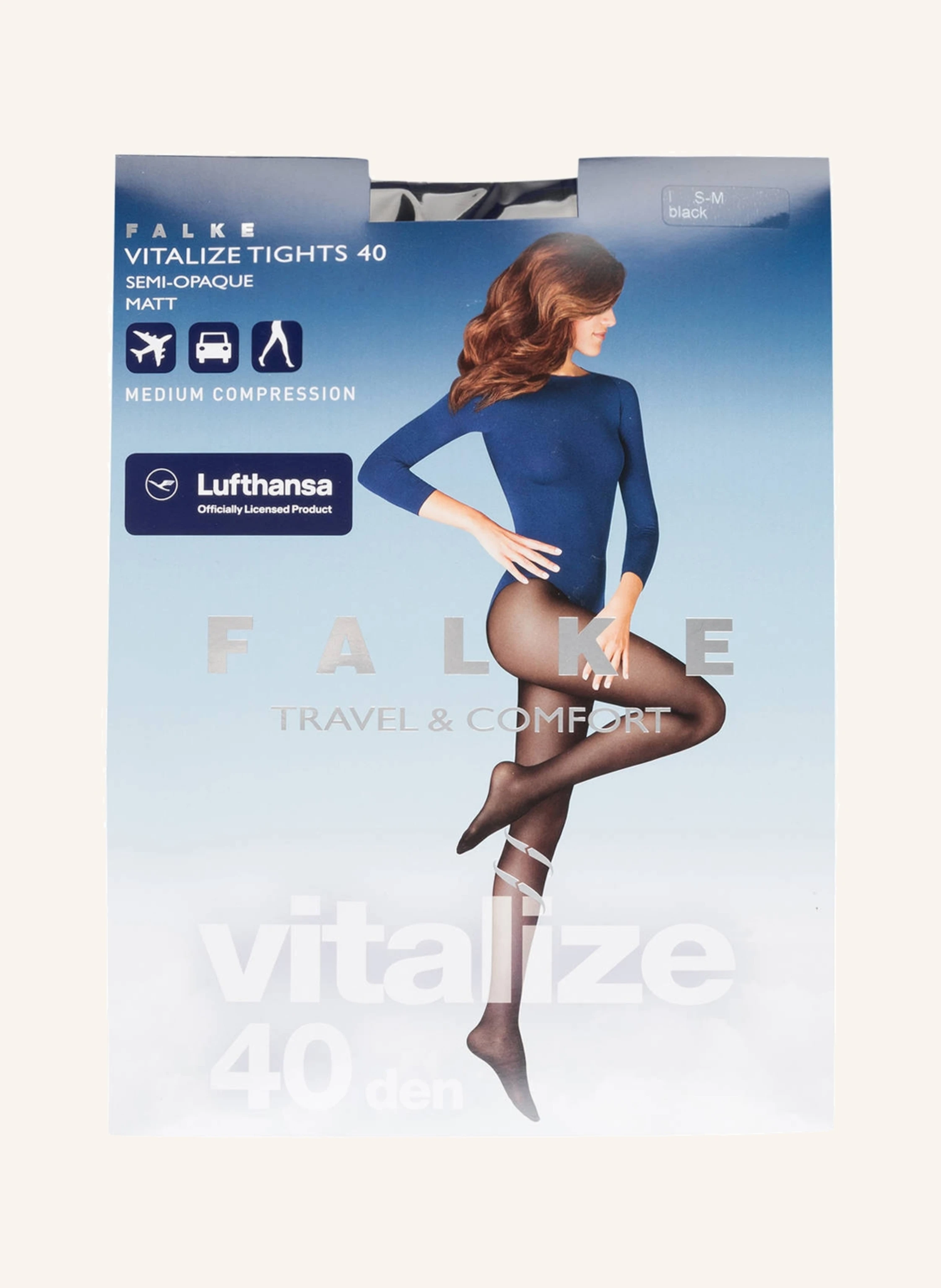 FALKE Feinstrumpfhose VITALIZE TIGHTS 40 DEN