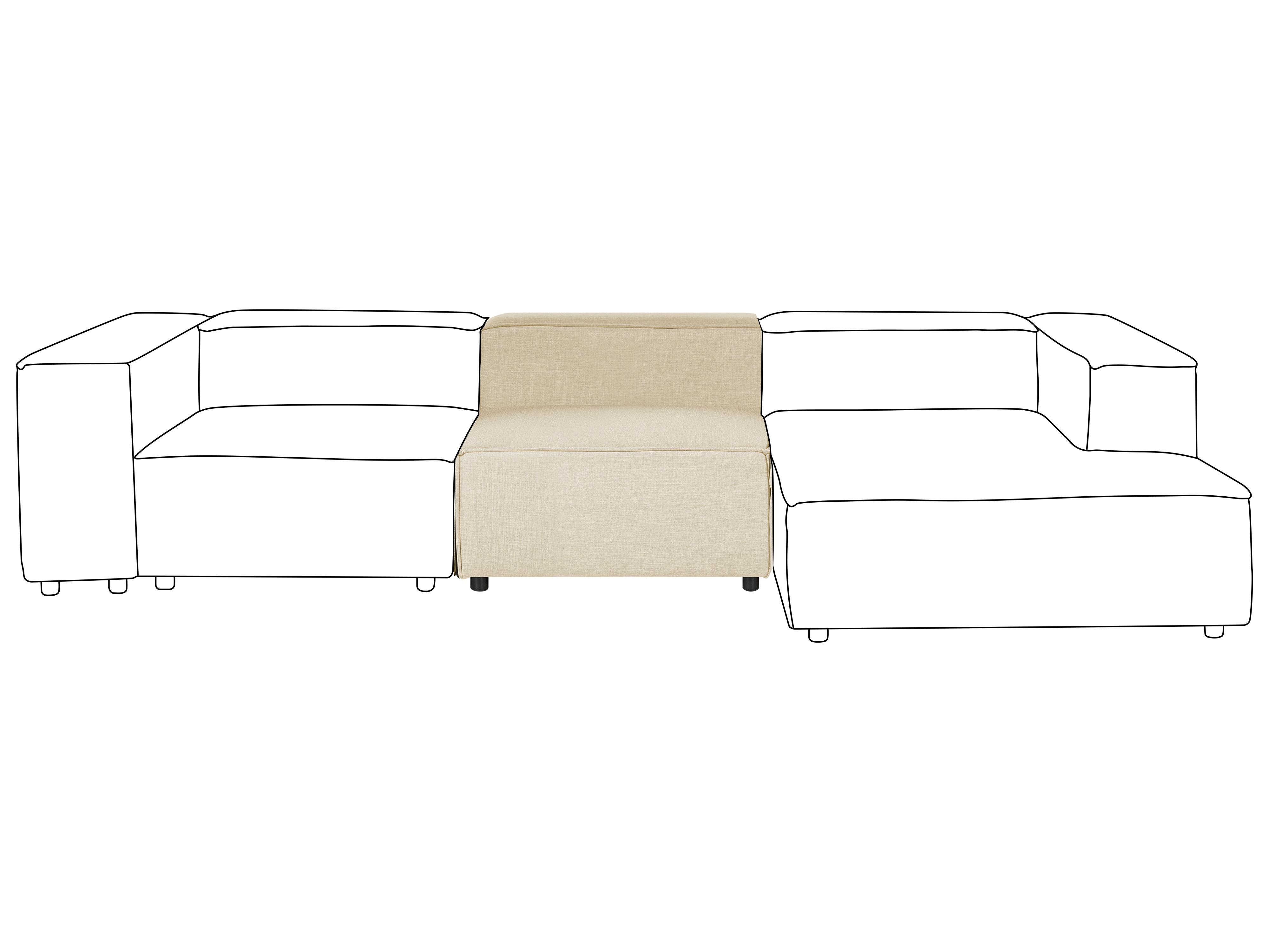 Zitmodule APRICA Kunstlinnen Beige