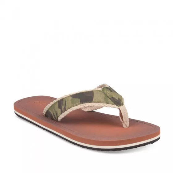 Tongs VERT DENIM SIDE
