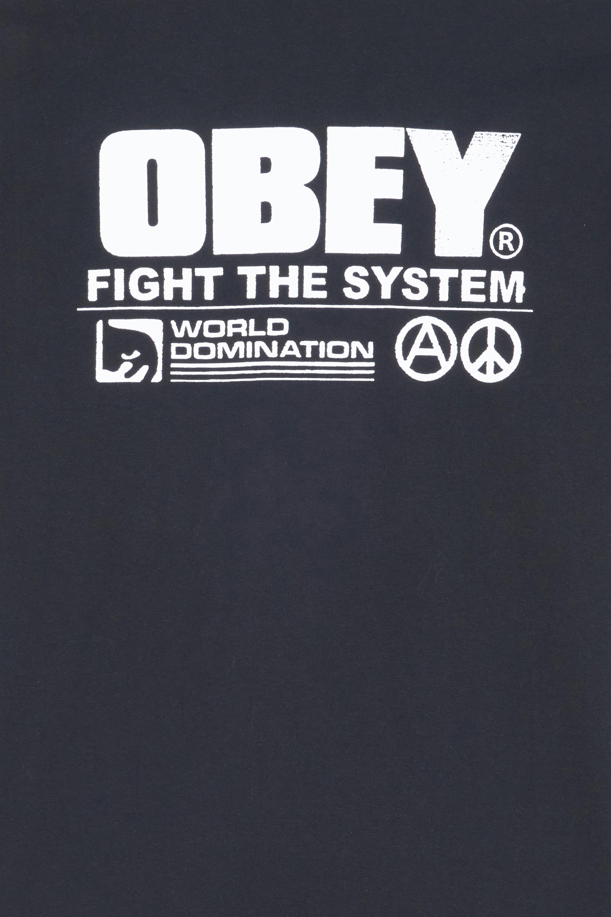 OBEY T-shirt  OBEY FIGHT THE SYSTEM Noir