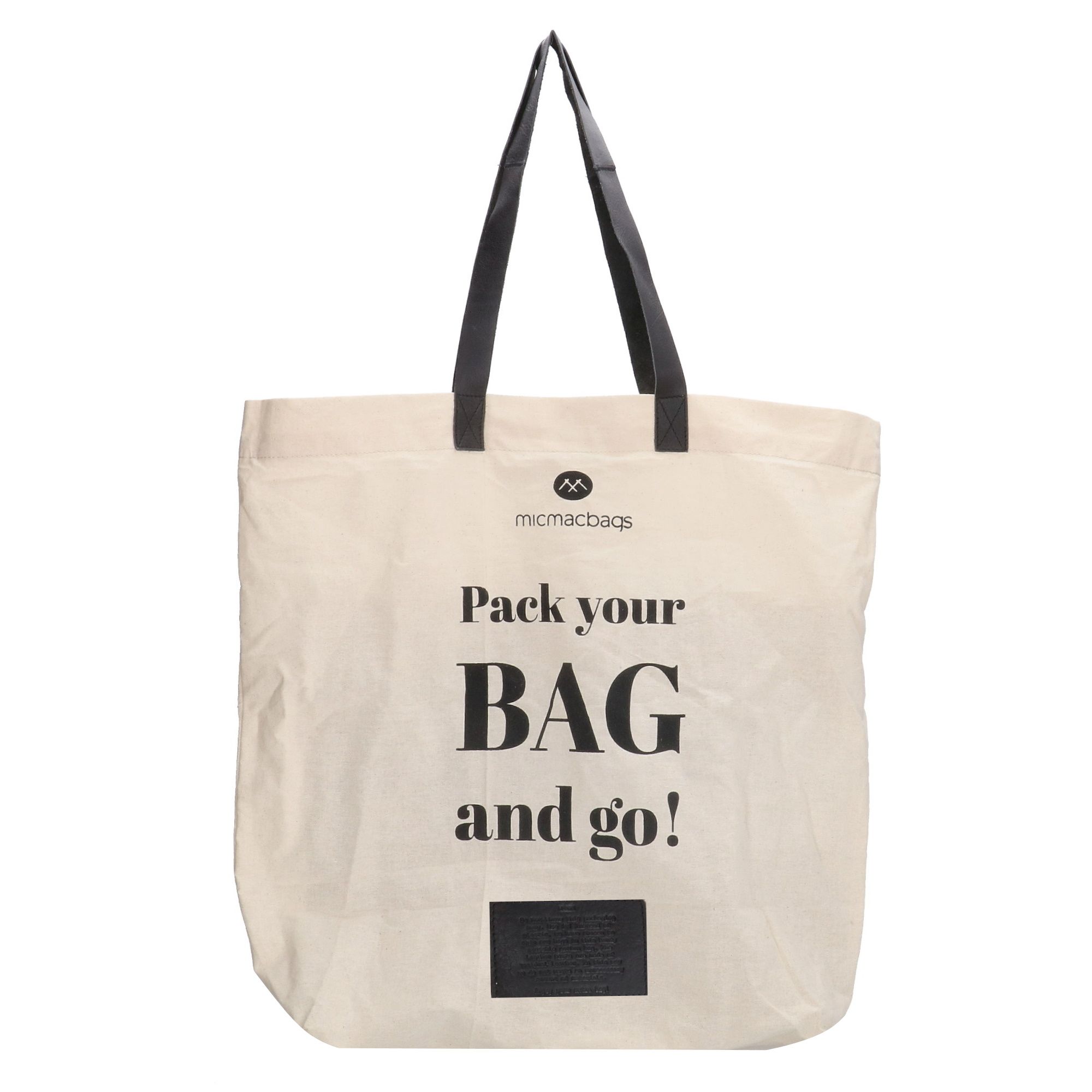 Micmacbags Friendship Rugzak Zwart